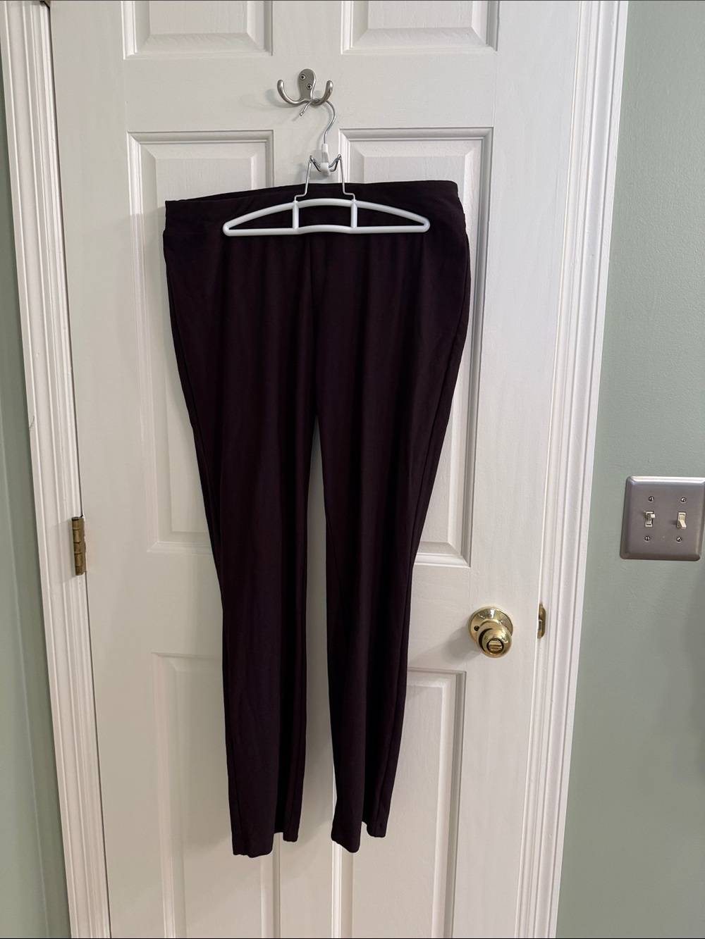 Eileen Fisher Deep Brown Slim pants